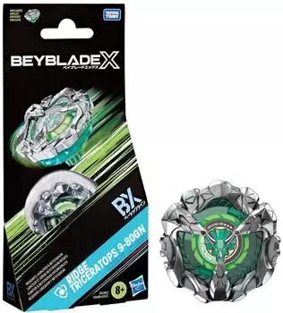 Hasbro Ridge Triceratops 9-80GN Booster Pack, Abwehr-Typ Kreisel (HSBG3392ES0)