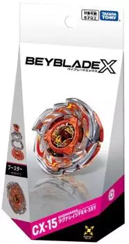 Takara Tomy Beyblade X CX-15 Booster RagnaRage FE4-55Y (097273)