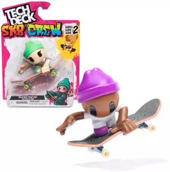 Tech Deck Sk8 Crew Fingerboard mit Figur, Kinder (6071054)