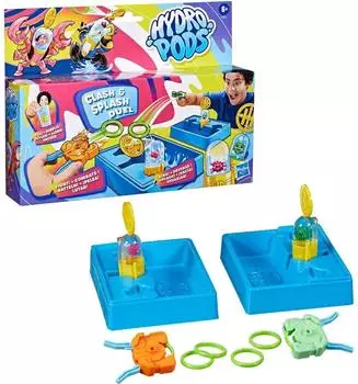 Hasbro Hydro Pods Clash & Splash Duell, wasseraktiviertes Battle-Spielzeug (G07125L0)
