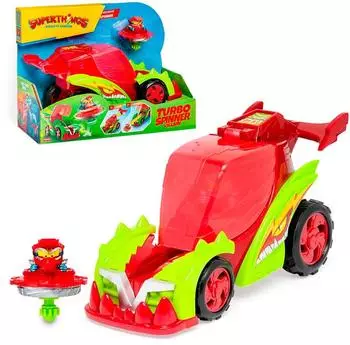 MagicBox SuperThings Kazoom Turbo Spinner Villain Fahrzeug mit Kreiselwerfer (142965963)