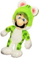 Nintendo Luigi Cat, Pl&uuml;schfigur, gr&uuml;n, 24 cm
