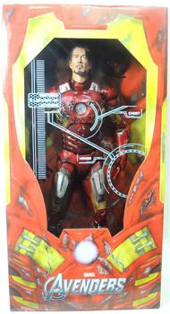 NECA Actionfigur Avengers Iron Man Battle Damage