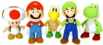 Goldie Marketing Nintendo - Super Mario Bros. - Plüschfiguren (sortiert)