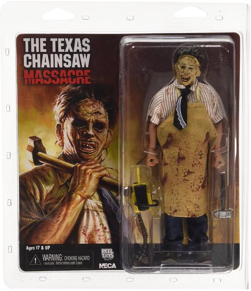 Neca Texas Chainsaw Massacre Retro Actionfigur 40th Anniversary Leatherface 20 cm