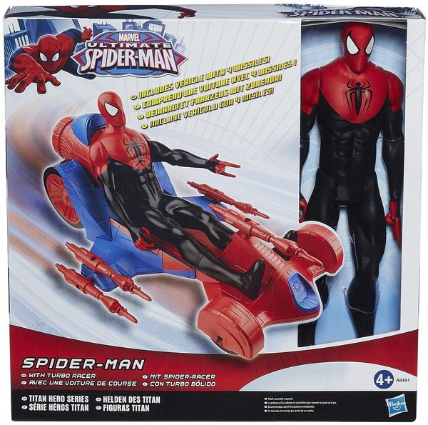 Hasbro Ultimate Spider-Man mit Spider-Racer (A8491)