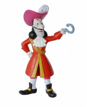 Bullyland Disney Jake und die Nimmerland Piraten - Spielfigur Captain Hook