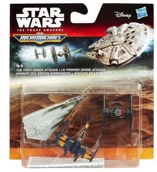 Hasbro Star Wars E7 Micro Machines Fahrzeug 3er Pack (B3500EU4)