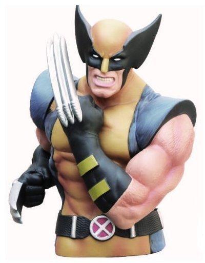 Monogram Marvel Wolverine Masked Bust Bank Spardose