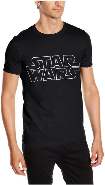 Rock Off T-Shirt Star Wars: Logo [schwarz, L]