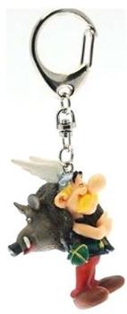 Plastoy Asterix: Asterix mit Wildschwein, Schlüsselanhänger