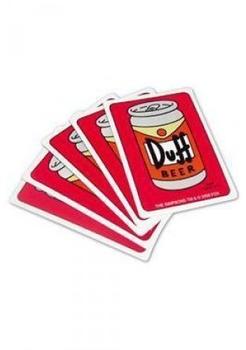 Trim The Simpsons Spielkarten Duff Beer