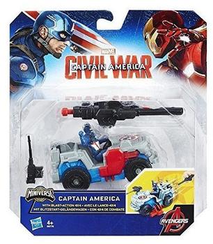 Hasbro Marvel Captain America: Civil War - Captain America with blast action 4x4