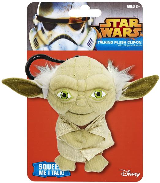 Joy Toy Star Wars - Yoda sprechender Schlüsselanhänger 10 cm