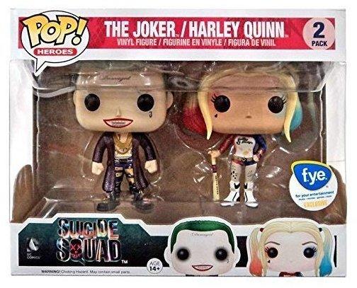 FunKo Suicide Squad Actionfigur Pop! Set The Joker und Harley Quinn