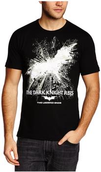 Logoshirt T-Shirt Batman - Knight Rises" schwarz, Größe XS