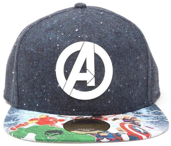 Bioworld Marvel Snapback Cap Avengers Logo