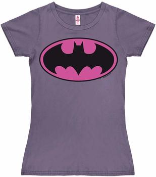 Logoshirt Batman lila, M