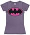 Logoshirt Batman lila, S