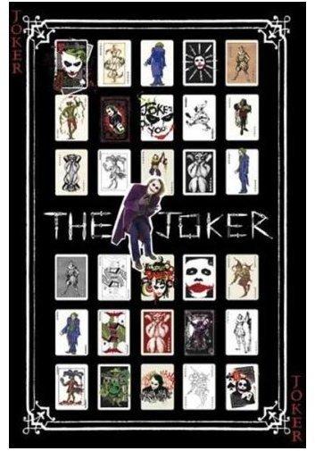 1art1 42267 Batman - The Dark Knight, Joker Pack Poster 91 x 61 cm