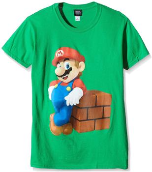 Bioworld Nintendo T-Shirt -L- Mario Block, grün