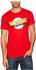 Trademark Products Ltd Big Bang Theory - Bazinga! T-Shirt - Rot - Größe XL