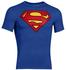 Under Armour Superman Compression Shirt Alter Ego blau M