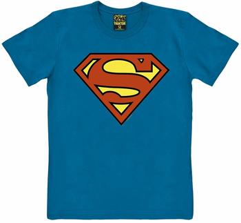 LOGOSHIRT SUPERMAN - LOGO blau, Größe L