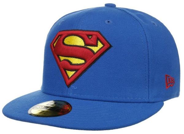 NEW ERA Character Basic Superman Cap Marvel Logo Fitted Caps