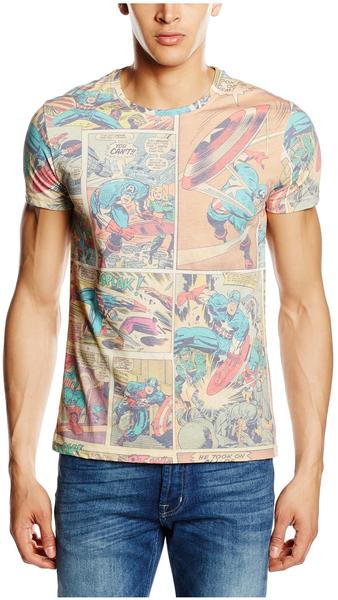 Flashpoint Marvel T-Shirt -S- Captain America Comic