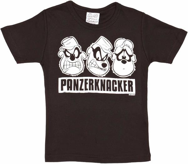 Logoshirt T-Shirt Panzerknacker Disney schwarz, Größe