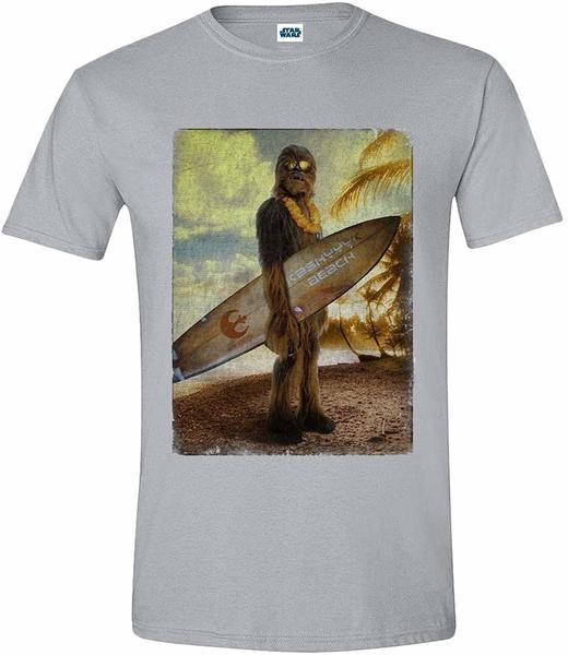NBG Sw Chewie Beach T-Shirt Grey L