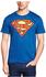 LOGOSHIRT T-Shirt Superman blau Größe XS
