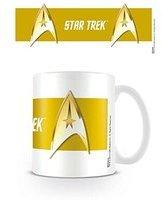 Star Trek Keramiktasse Kommando gold