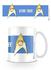 Star Trek Tasse Wissenschafts blau
