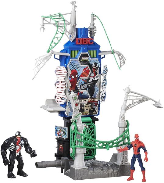 Hasbro Spider-Man Sinister 6 Web City Skyline Spiel-Set (B7198EU4)