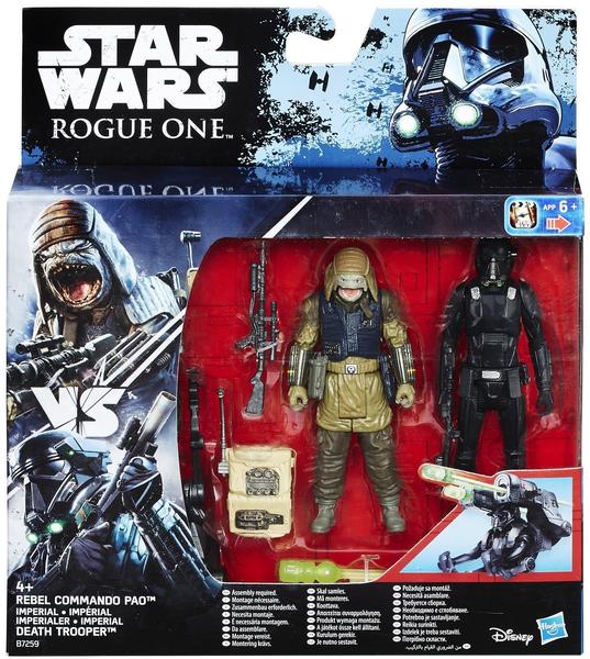 Hasbro Star Wars Rogue One - Death Trooper & Rebel Commando Pao (B7259)