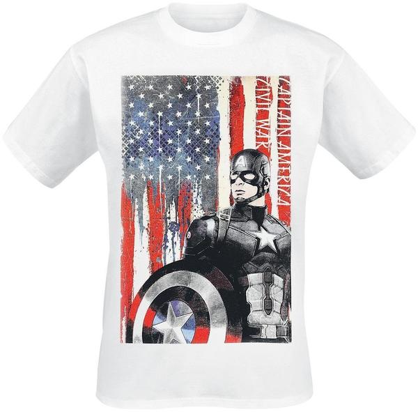 Flashpoint Captain America T-Shirt -2XL- American Flag
