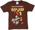 Logoshirt T-Shirt Iron Man Logo - Marvel braun 80/86
