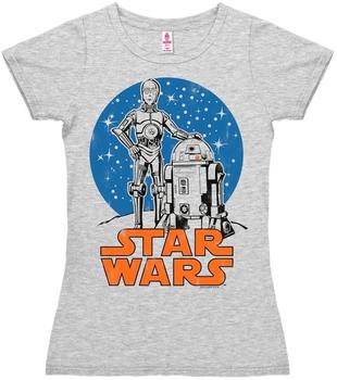Logoshirt T-Shirt R2-D2 & C-3PO" Krieg der Sterne weiß, Größe M