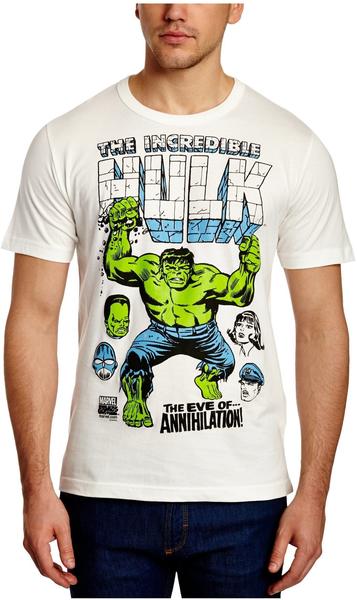 LOGOSHIRT Hulk TShirt print altweiß Größe M