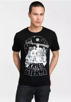 LOGOSHIRT T-Shirt print schwarz