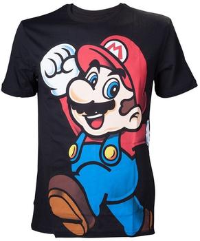 Bioworld T-Shirt XS) Super Mario schwarz,