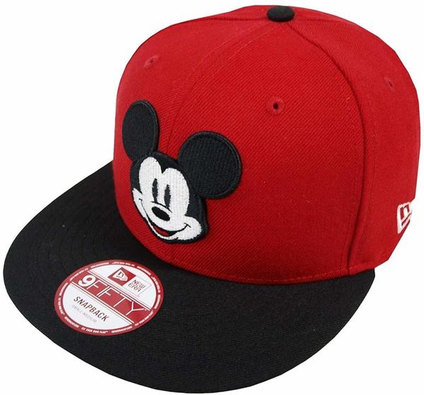 NEW ERA Mickey Mouse Fa Red Snapback Cap 9fifty Special Limited Edition Disney