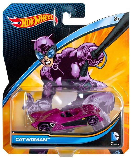 Mattel Hot Wheels Batman vs. Superman Fahrzeug Catwoman