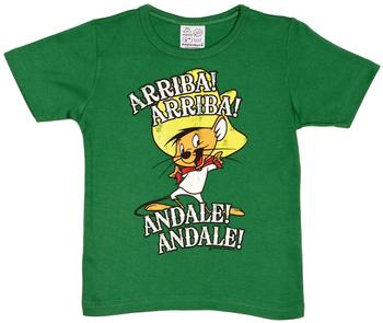 Logoshirt T-shirt Speedy Gonzales - Looney Tunes Grün Größe 104/116