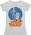 Logoshirt Damenshirt R2-D2 & C-3PO Star Wars grau L