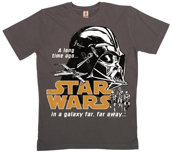 LOGOSHIRT T-Shirt Krieg der Sterne - Darth Vader Größe XL