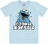 LOGOSHIRT T-Shirt Krümelmonster - Sesamstrasse Herren Blau