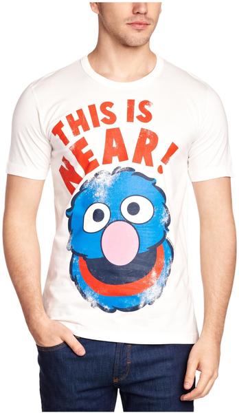 LOGOSHIRT T-Shirt Grobi- Sesamstrasse weiss,